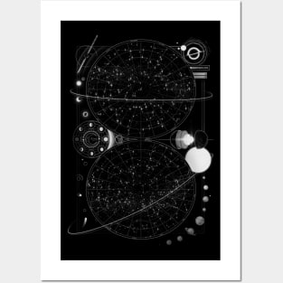 Starmap Posters and Art